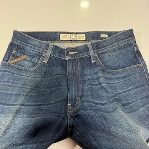 Ariat Men's Relaxed Fit Dark Blue Jeans